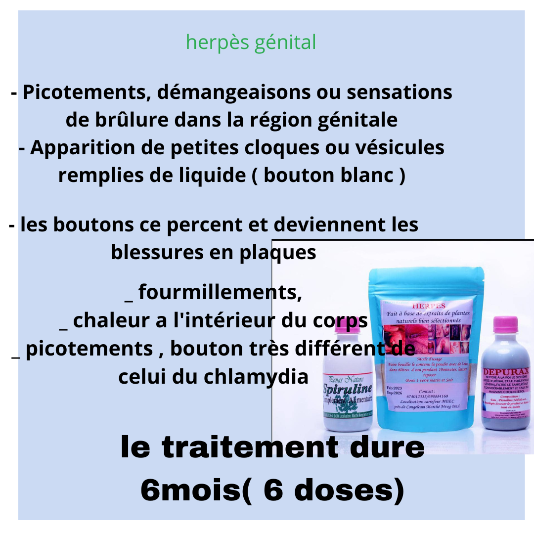 herpès génital est une maladie virale très rebelle